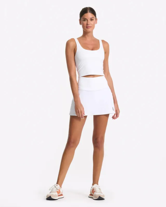 VUORI Volley Skirt - WHITE sold by Sun Diego Boardshops