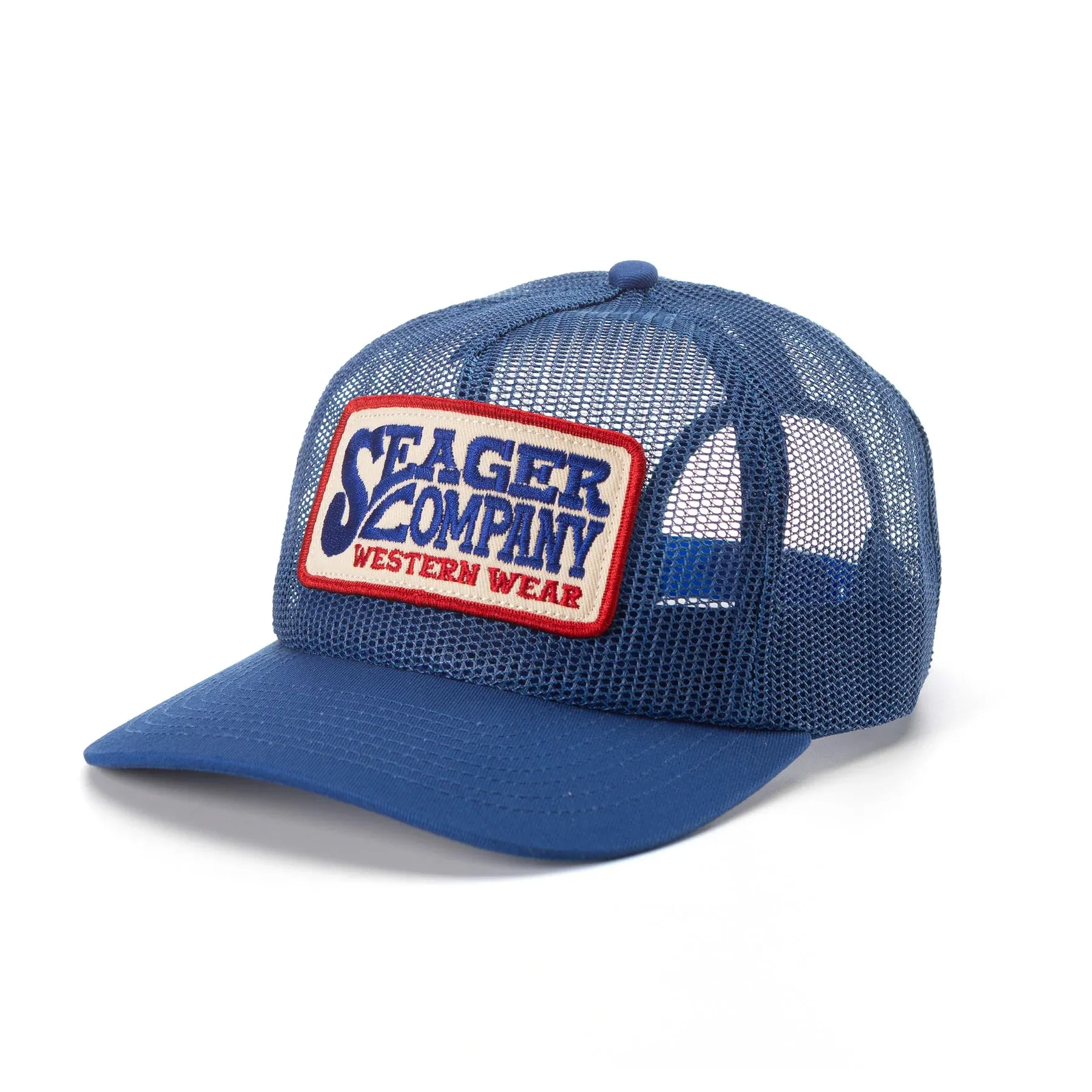 Seager Buckys All Mesh Snapback - Blue sold by Sun Diego Boardshops
