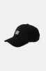 Woodburn Netplus Adjustable Hat - Black Vintage Wash sold by Sun Diego Boardshops