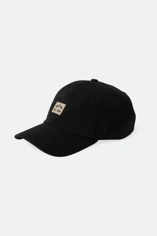 Woodburn Netplus Adjustable Hat - Black Vintage Wash sold by Sun Diego Boardshops