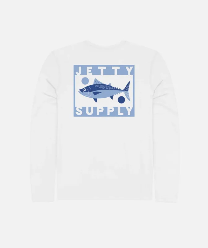 Beach Tuna UV LST - White sold by Sun Diego Boardshops