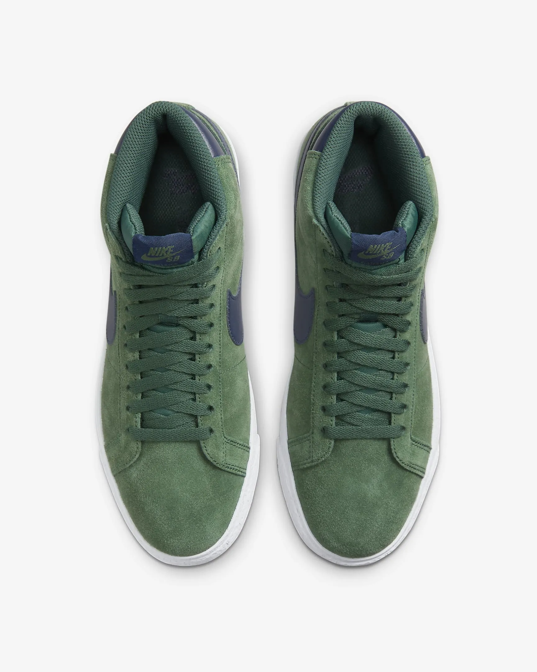 Nike SHOE BLAZER MID NOBLE GREEN/MIDNIGHT NAVY-NOBLE GREEN sold by Sun Diego Boardshops product image thumbnail 3