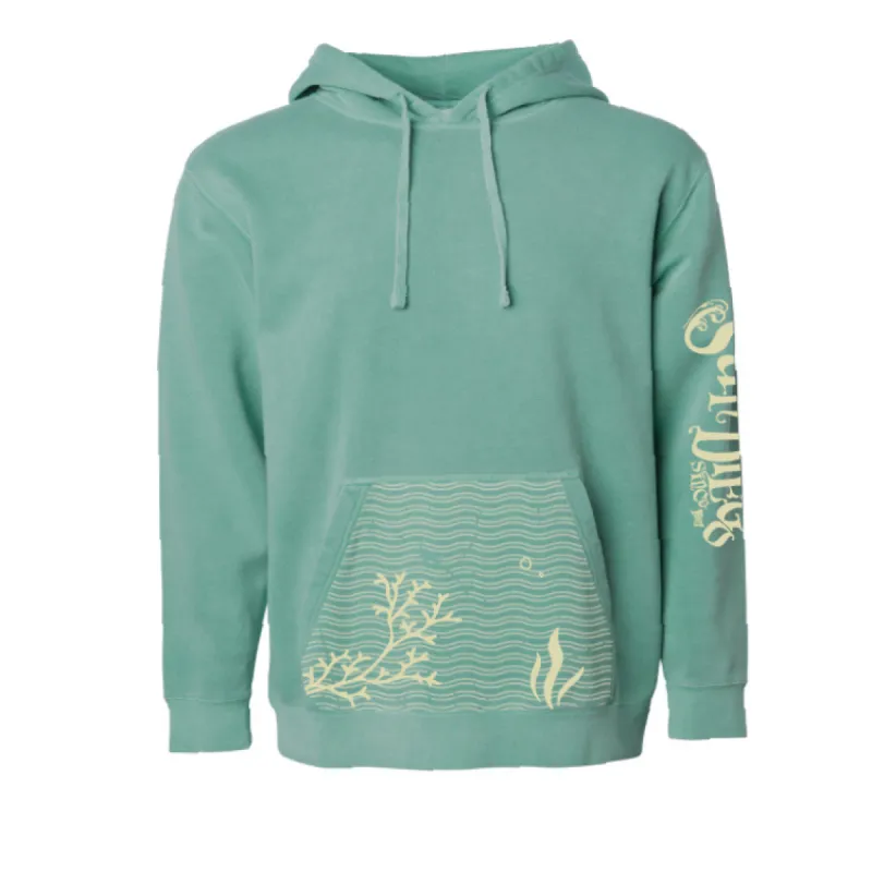 SunDiego Sunken Sun Hoodie - Pigment Mint sold by Sun Diego Boardshops