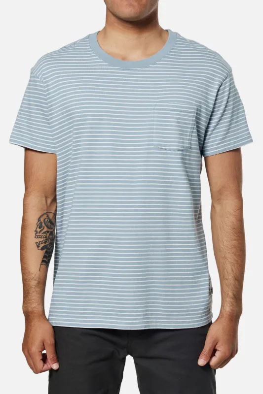 KATIN Finely Pocket Tee - SPRING BLUE sold by Sun Diego Boardshops