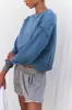 Free People Intercept Pullover - BLUE GREY sold by Sun Diego Boardshops