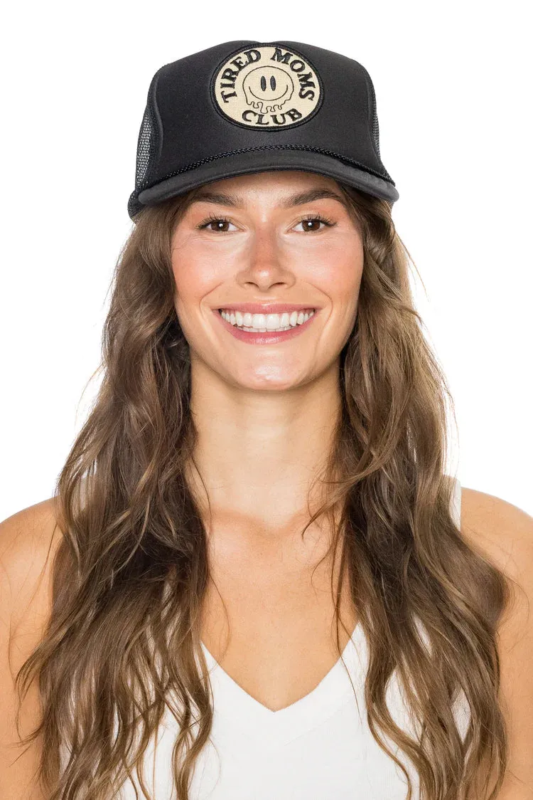 That Friday Feeling Tired Moms Club Trucker Hat - Black sold by Sun Diego Boardshops product image thumbnail 2