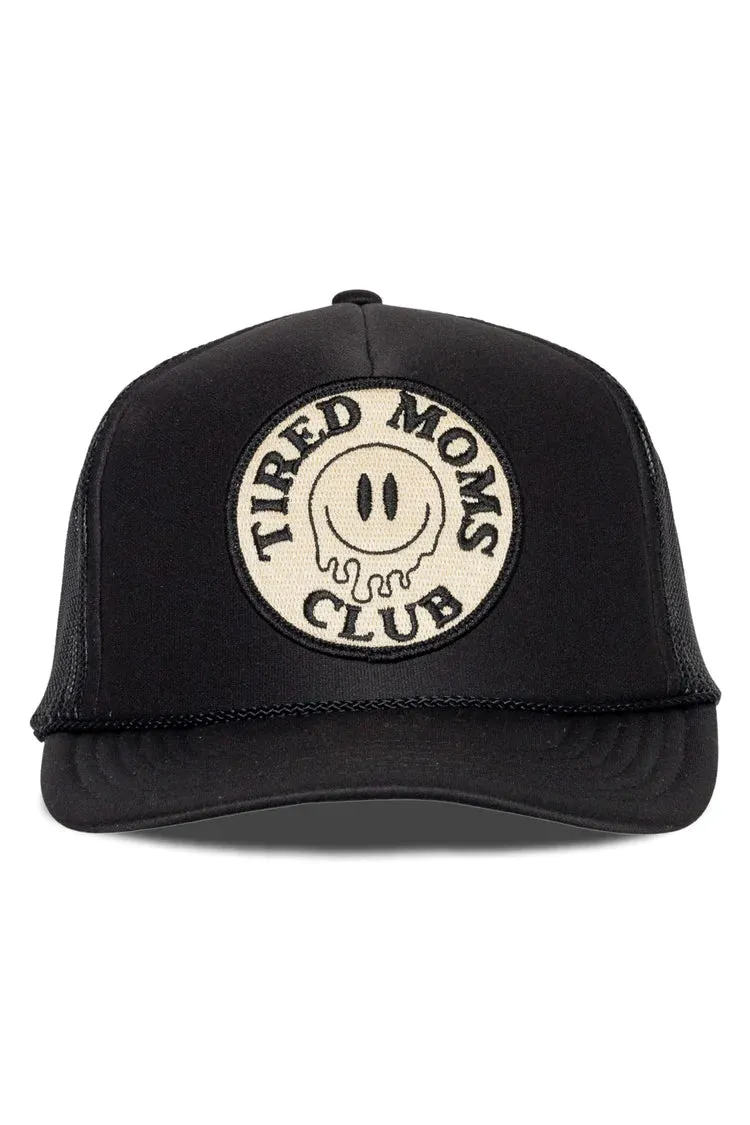 That Friday Feeling Tired Moms Club Trucker Hat - Black sold by Sun Diego Boardshops