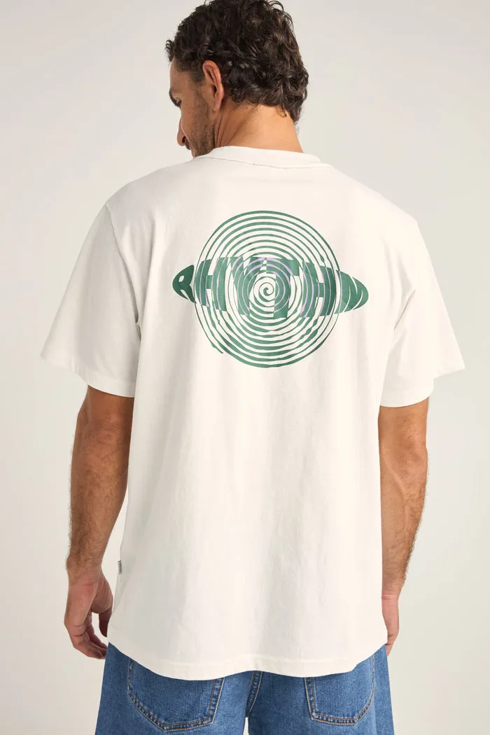 Rhythm Sound Printed Vintage T-Shirt - WHITE sold by Sun Diego Boardshops
