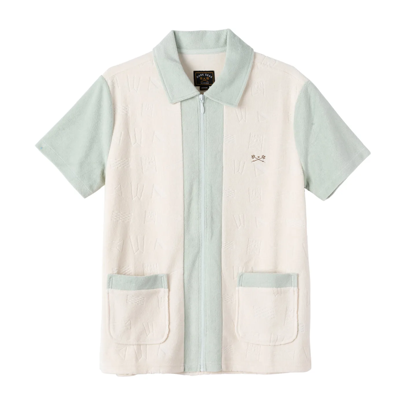 Dark Seas Sundowner Polo - ANTIQUE sold by Sun Diego Boardshops