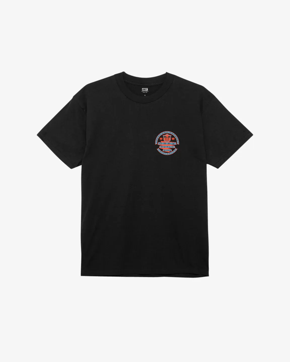 Obey PEACE INITIATIVE CLASSIC T-SHIRT - BLACK sold by Sun Diego Boardshops product image thumbnail 2