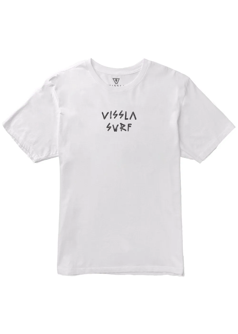 Vissla BURNT UP ORGANIC TEE - WHITE sold by Sun Diego Boardshops product image thumbnail 2