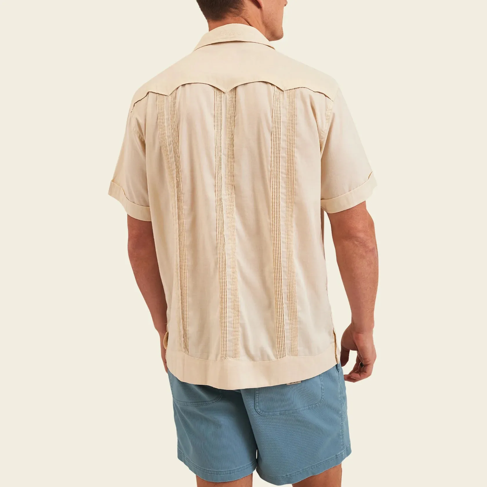HOWLER BROS Guayabera Shirt - RIVERBED OXFORD sold by Sun Diego Boardshops product image thumbnail 3
