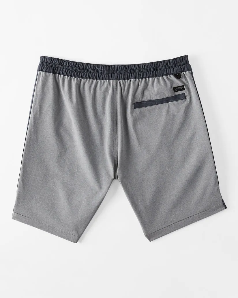 Billabong Crossfire 18" Elastic Waist Shorts - LIGHT NAVY sold by Sun Diego Boardshops product image thumbnail 2