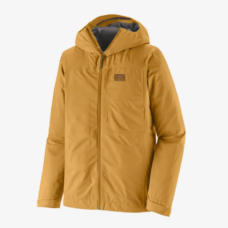 Patagonia Boulder Fork Rain Jacket - PUFFERFISH GOLD sold by Sun Diego Boardshops