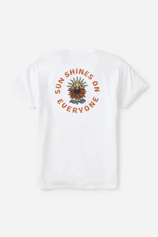 KATIN POLLEN TEE - WHITE sold by Sun Diego Boardshops