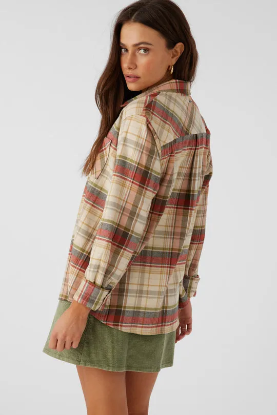 O'Neill LOGAN FLANNEL RELAXED FIT SHIRT - MULTI CLR sold by Sun Diego Boardshops product image thumbnail 2