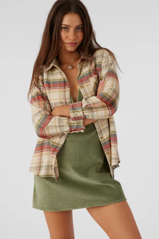 O'Neill LOGAN FLANNEL RELAXED FIT SHIRT - MULTI CLR sold by Sun Diego Boardshops