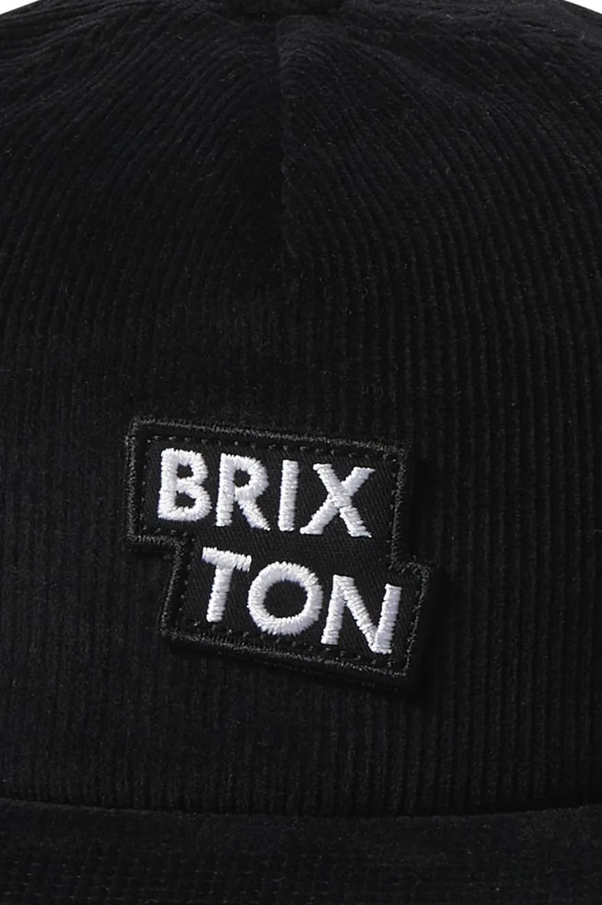 Brixton Team Mp Snapback - Black sold by Sun Diego Boardshops product image thumbnail 3