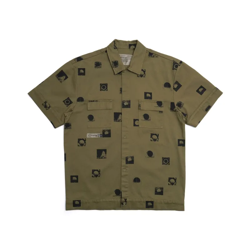 Students Golf Chester S/S Overshirt - OLIVE sold by Sun Diego Boardshops