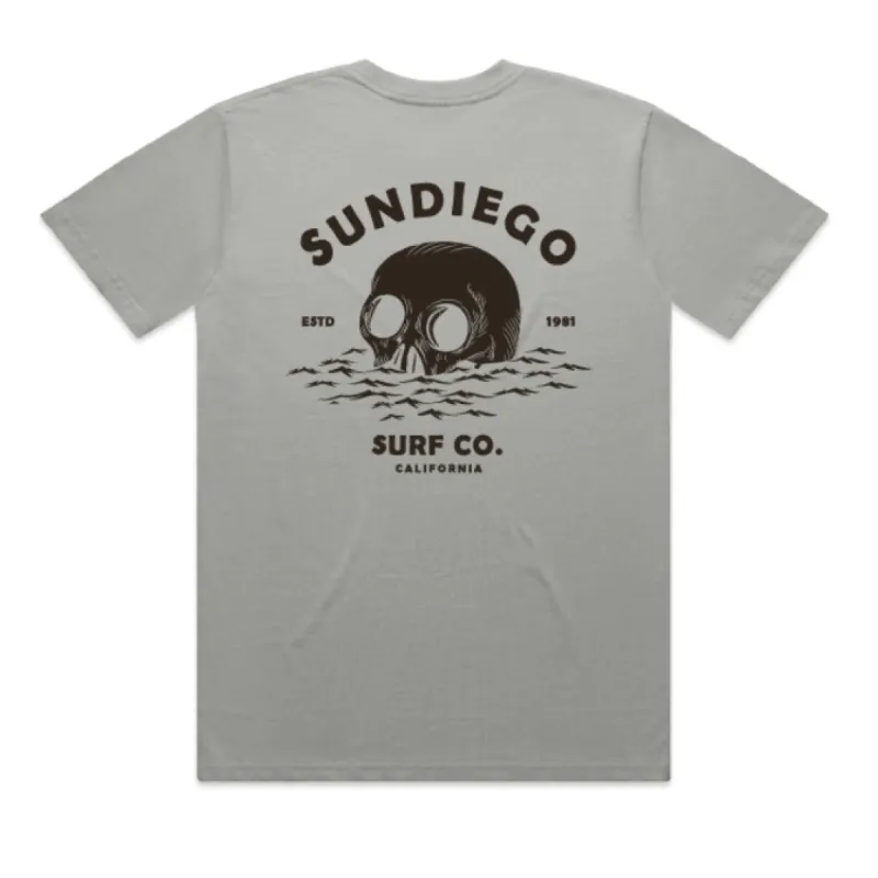 SUNDIEGO Death Wave Tee - Storm sold by Sun Diego Boardshops