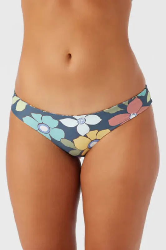 O'Neill LAYLA FLORAL MATIRA REVO HIPSTER CHEEKY BOTTOMS - CHOCOLATE sold by Sun Diego Boardshops