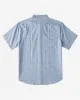 Billabong All Day Jacquard Short Sleeve Woven Shirt - Washed Blue sold by Sun Diego Boardshops