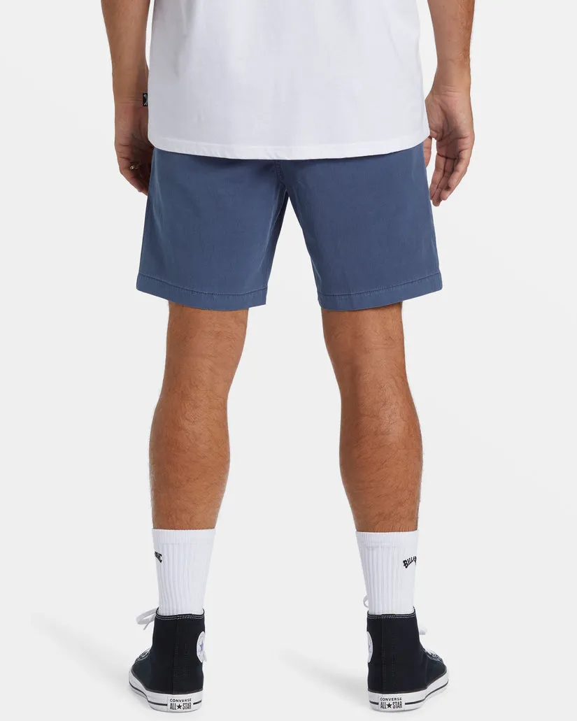 Billabong Crossfire Wave Washed 18" Hybrid Submersible Shorts - SLATE BLUE sold by Sun Diego Boardshops product image thumbnail 2