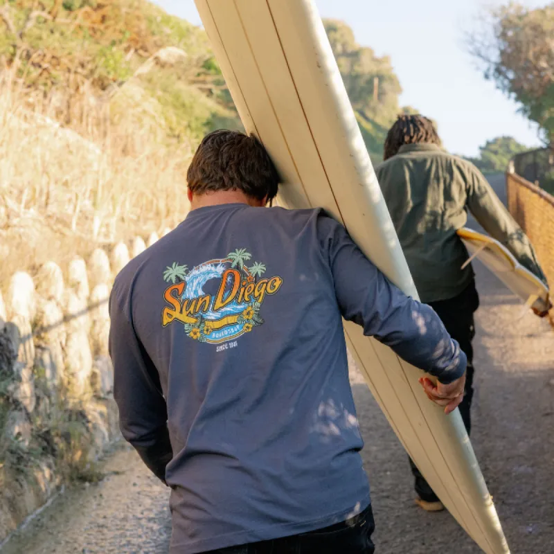 SunDiego Island Style LS - Harbor Blue sold by Sun Diego Boardshops