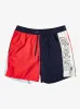Quiksilver Acid Wash 17" Volleys - Navy Blazer sold by Sun Diego Boardshops