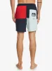 Quiksilver Acid Wash 17" Volleys - Navy Blazer sold by Sun Diego Boardshops