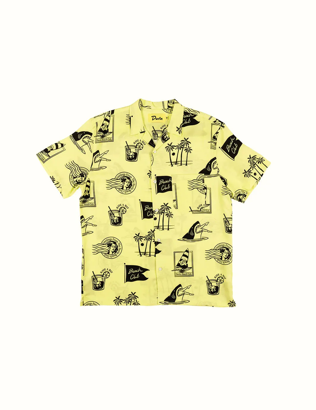 Duvin WEEKEND BUTTONUP - NEON sold by Sun Diego Boardshops product image thumbnail 2