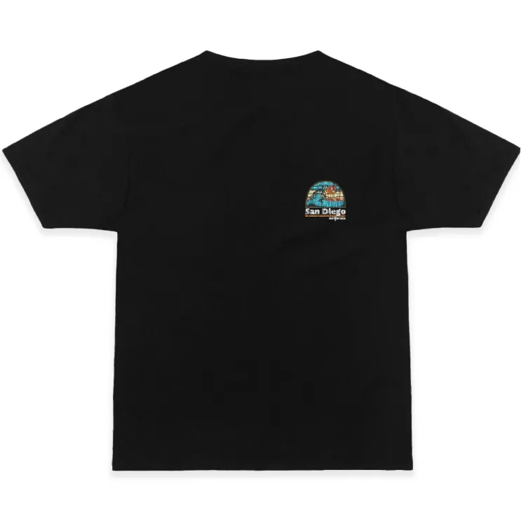 SunDiego Hot Session Box Tee - Limo sold by Sun Diego Boardshops product image thumbnail 2