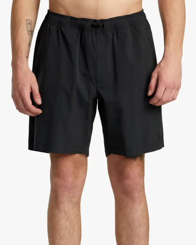 Rvca Spectrum Tech Short Utility Shorts - Black sold by Sun Diego Boardshops