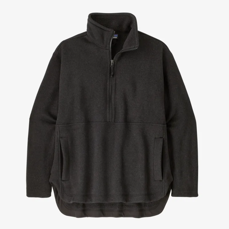 Patagonia Women's Better Sweater Oversized Fleece Pullover - BLACK sold by Sun Diego Boardshops