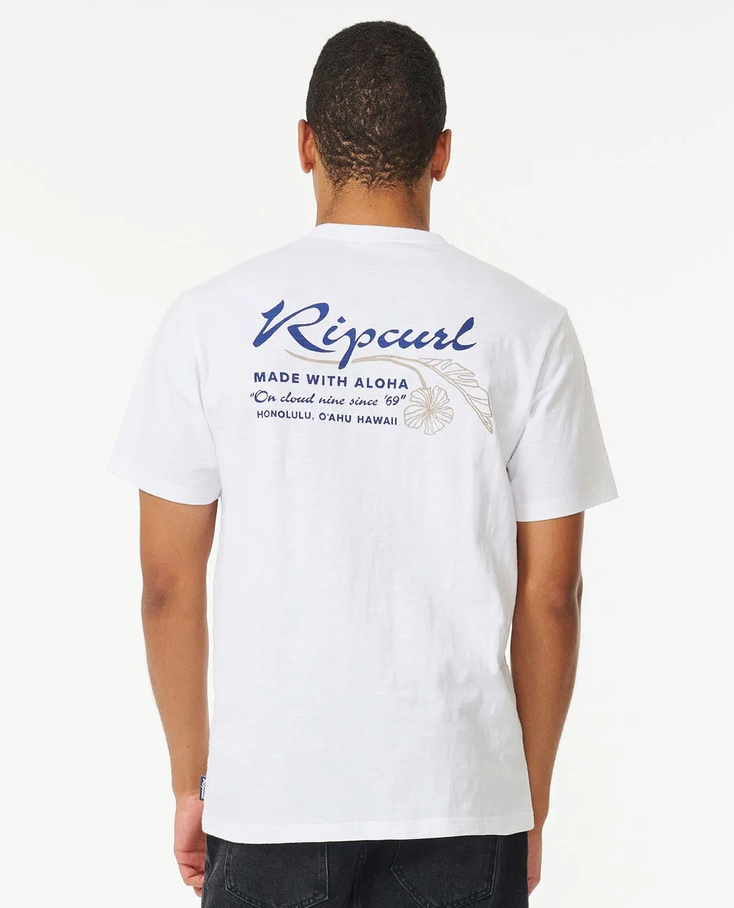 Rip Curl Mod Tropics Aloha Tee - White sold by Sun Diego Boardshops product image thumbnail 3