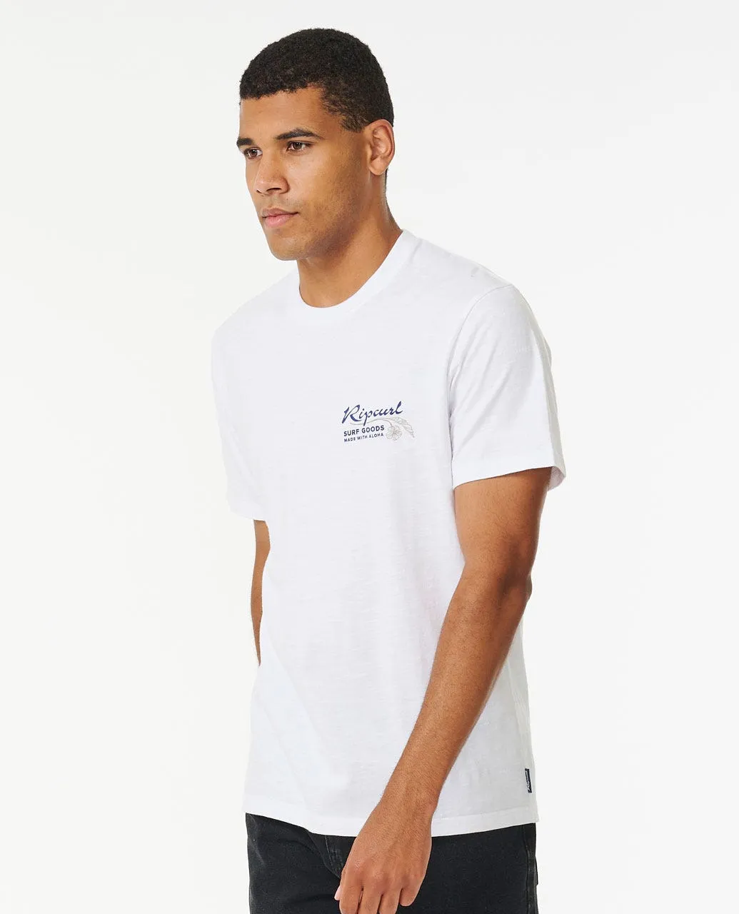Rip Curl Mod Tropics Aloha Tee - White sold by Sun Diego Boardshops product image thumbnail 4