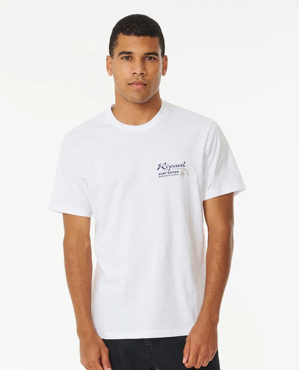 Rip Curl Mod Tropics Aloha Tee - White sold by Sun Diego Boardshops
