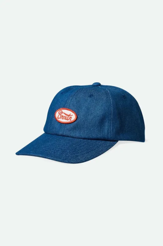 Brixton Parsons Adjustable Hat - DENIM made by Brixton