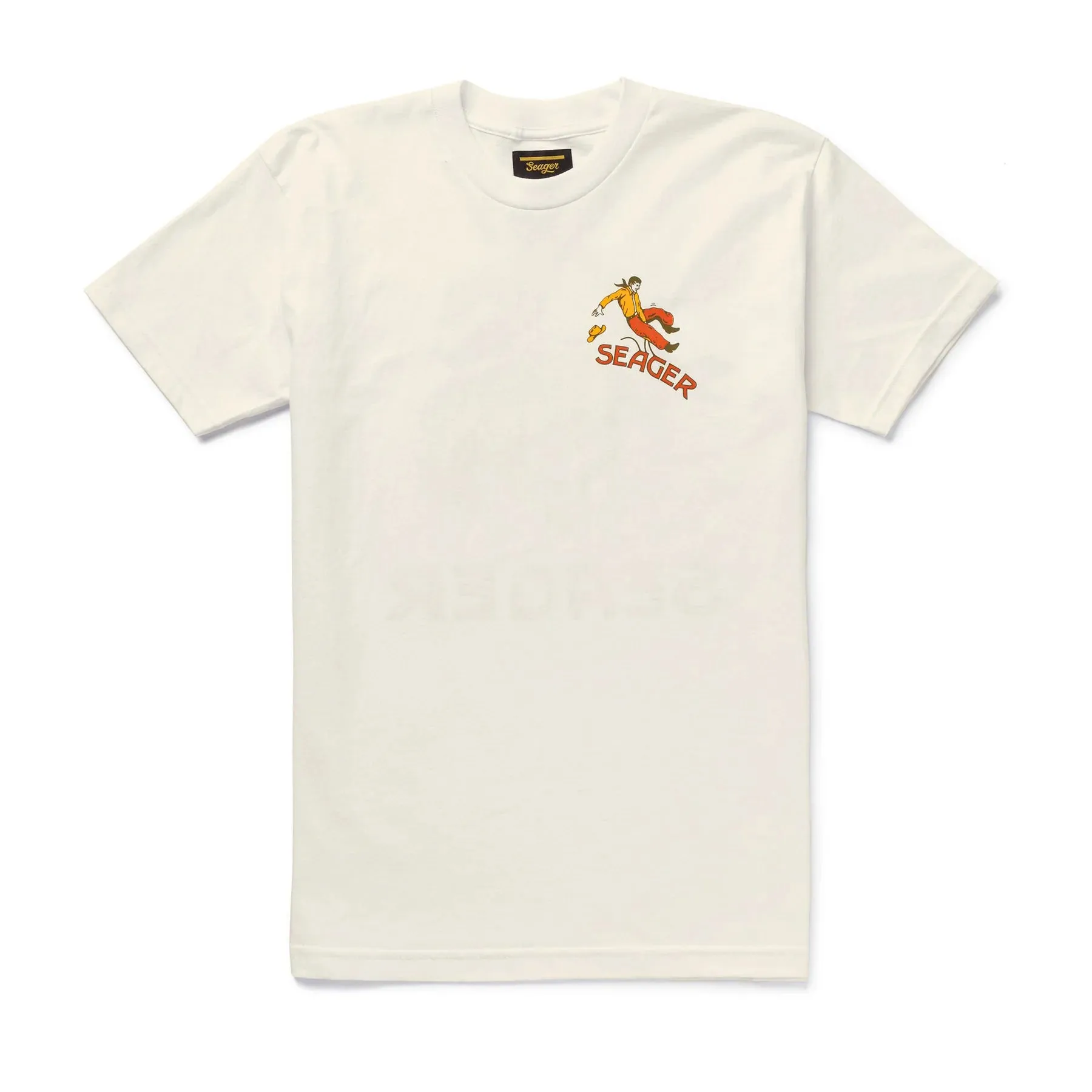 SEAGER RODEO TEE - VINTAGE WHITE sold by Sun Diego Boardshops product image thumbnail 2