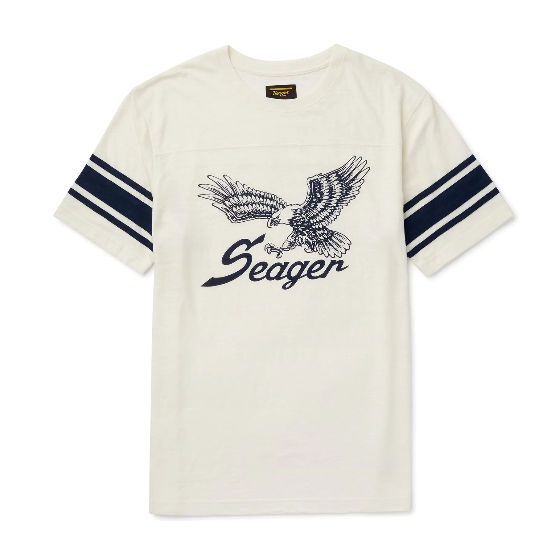 SEAGER RIGGINS CREW TEE - WHITE sold by Sun Diego Boardshops
