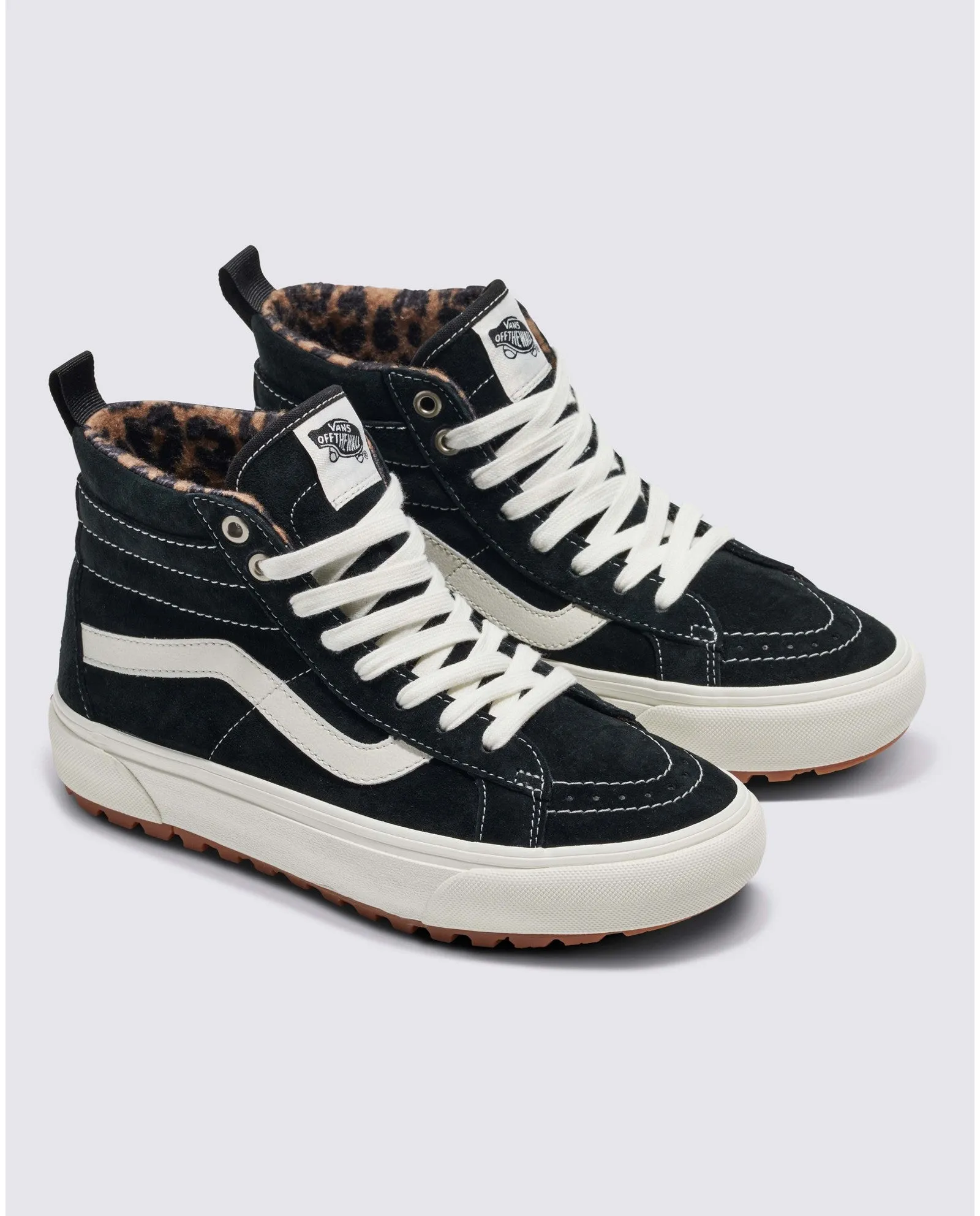 Vans Suede Sk8-Hi Mte-1 Shoe - Suede Black Leopard sold by Sun Diego Boardshops product image thumbnail 2
