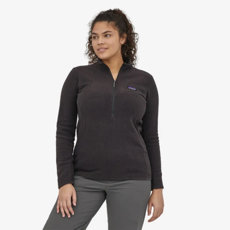 Patagonia R1 Air Zip-Neck - Black sold by Sun Diego Boardshops