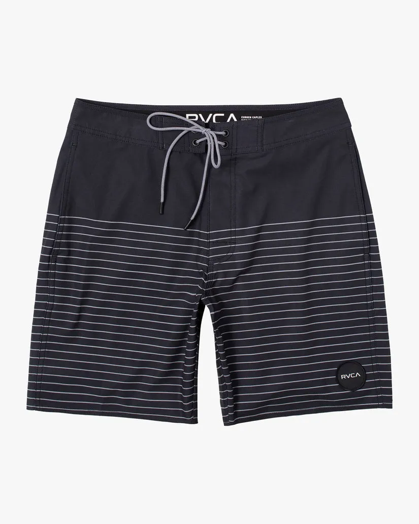 Rvca Curren Boardshorts 18" - Black sold by Sun Diego Boardshops