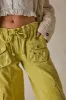 Free People Tahiti Cargo Pants - Citronelle sold by Sun Diego Boardshops