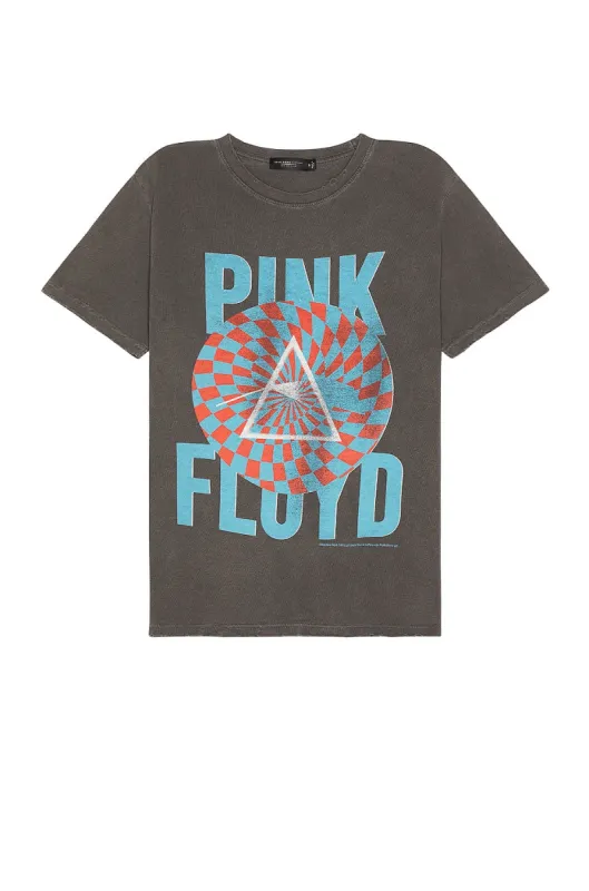 Junk Food Pink Floyd Circle Pattern Tee - VINTAGE BLACK sold by Sun Diego Boardshops