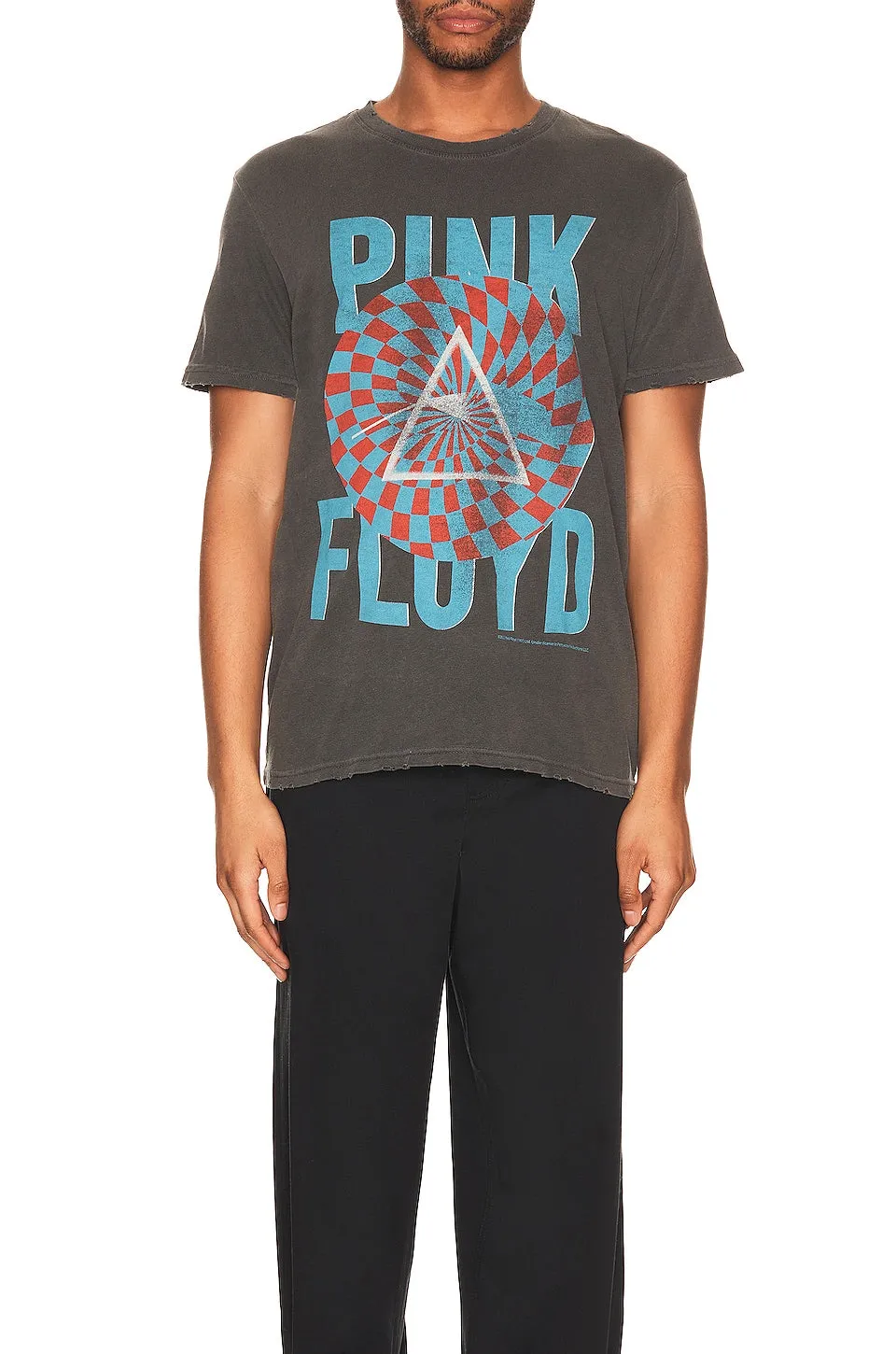 Junk Food Pink Floyd Circle Pattern Tee - VINTAGE BLACK sold by Sun Diego Boardshops product image thumbnail 3