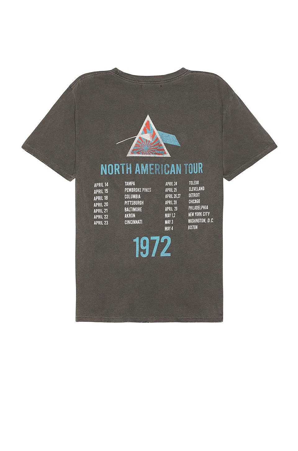 Junk Food Pink Floyd Circle Pattern Tee - VINTAGE BLACK sold by Sun Diego Boardshops product image thumbnail 2