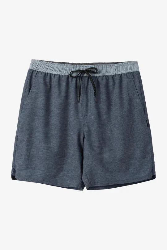 O`Neill PERFORM LINED 17" ATHLETIC SHORTS - HEATHER GRAPHITE sold by Sun Diego Boardshops