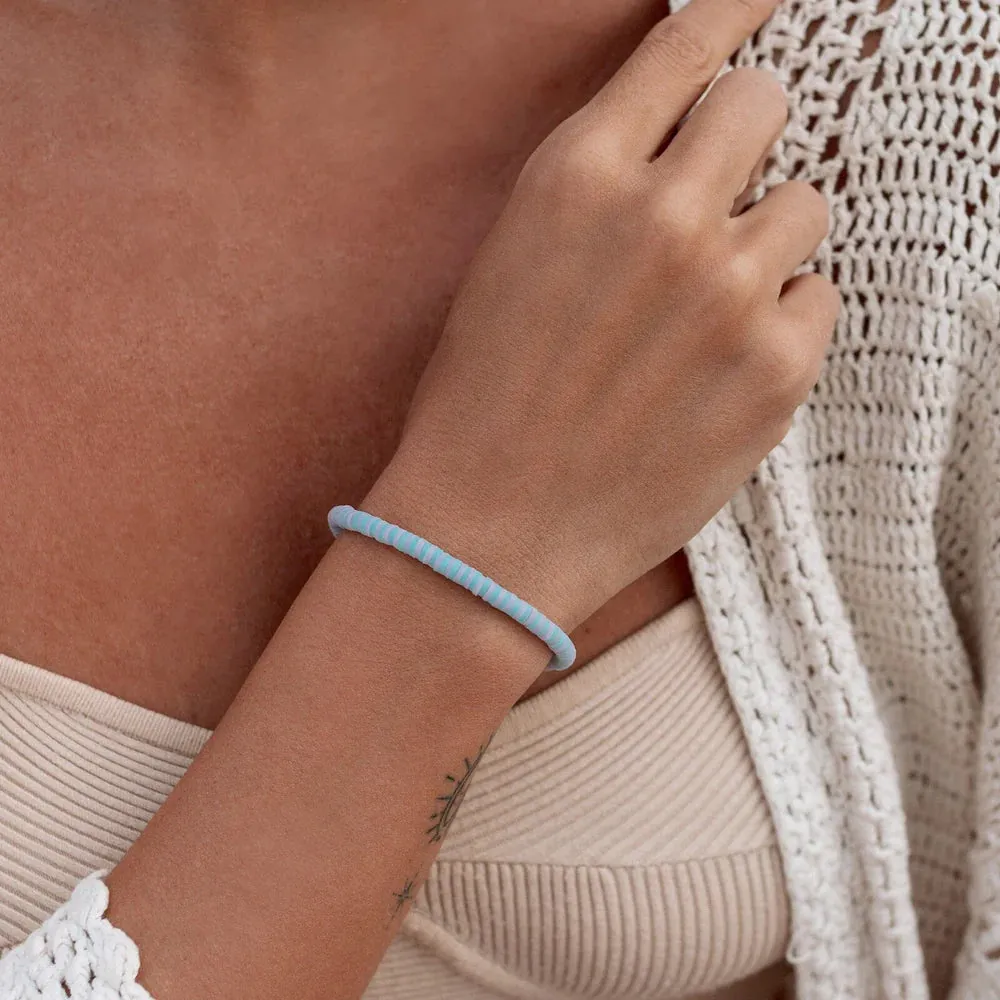 Pura Vida SEASCAPE STRETCH BRACELET - SURFS UP sold by Sun Diego Boardshops