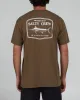 Salty Crew Stealth S/S Standard Tee - MOCHA HEATHER sold by Sun Diego Boardshops
